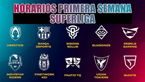 superliga lol horarios